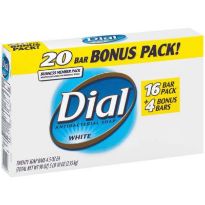 Dial Bar Soap 20 4.5 oz. Sam s Club