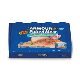 Armour Potted Meat Made With Chicken and Pork, 3 oz., 12 ct.