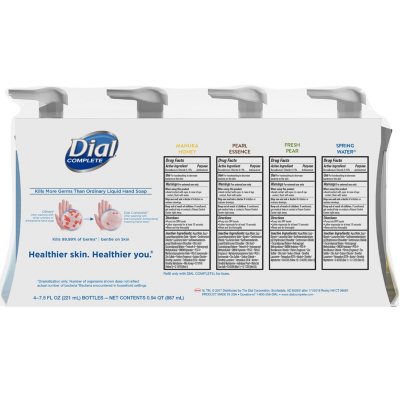 Dial Complete Foaming Hand Wash Variety Pack 7.5 fl. oz. 4 pk. Sam s Club