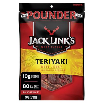 Jack Link's Teriyaki Beef Jerky, 16 oz - Pick 'n Save