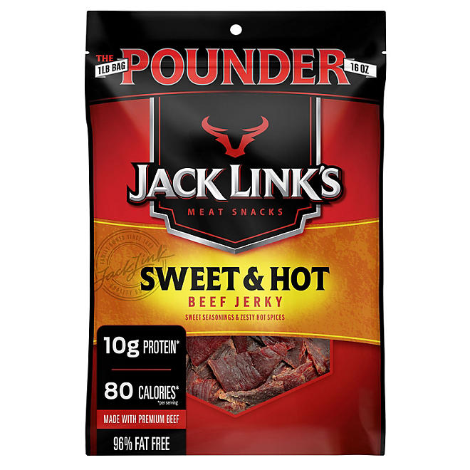 Jack Link's Sweet and Hot Beef Jerky 16 oz.