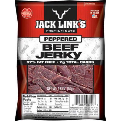 Jack Links Beef Jerky - Peppered - 8/1.8oz - Sam's Club