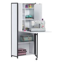 Multipurpose Craft Armoire with Folding Top - 58.25" Tall