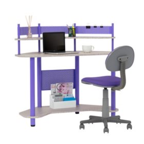 Corner Desk With Task Chair Assorted Colors Sam S Club