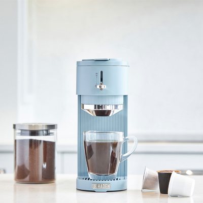 Haden Single-Serve Capsule Coffee Maker - Sky Blue