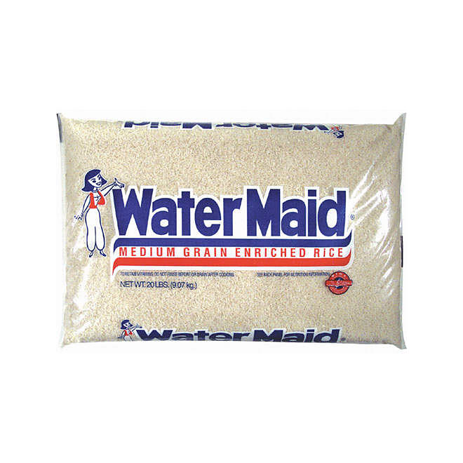 Water Maid Medium Grain Rice (20 lbs.)