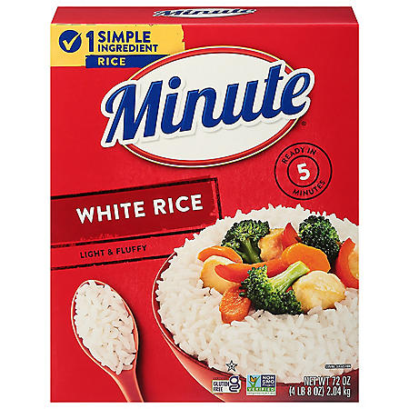 Minute White Rice, Instant White Rice (72 oz.)