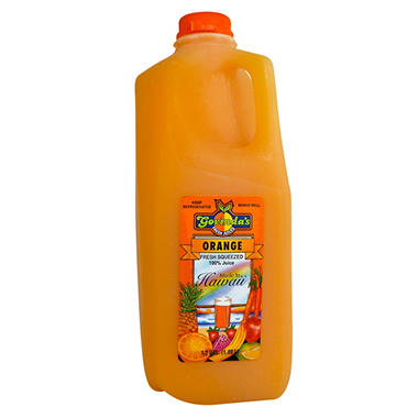 Govinda's Orange Juice - 1 half gallon - Sam's Club