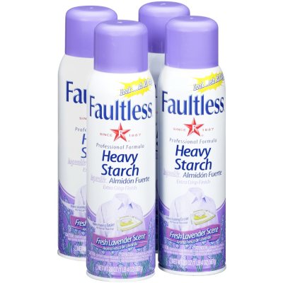 Faultless Heavy Starch Fresh Lavender - 4/20 oz. - Sam's Club