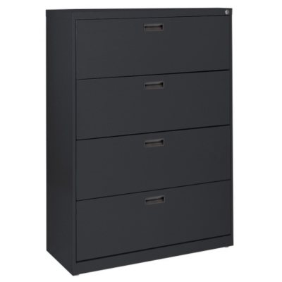 Sandusky 30" 4-Drawer Lateral Legal/Letter File Cabinet ...