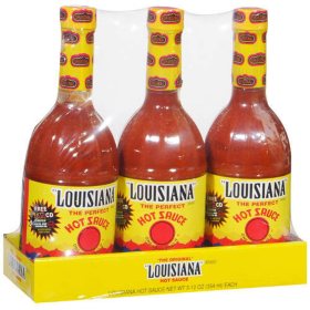 Louisiana Hot Sauce 12 oz., 3 pk.