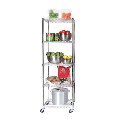 Seville Classics 5-Tier Steel Wire Shelving, 36” W x 14” D x 76” H - Sam's  Club