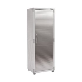 Seville Classics UltraHD 1-Door Lockable Storage Cabinet (24" W x 18" D x 66" H)