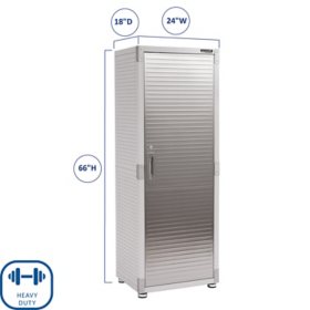 Seville Classics Ultrahd 1 Door Lockable Storage Cabinet 24 W X