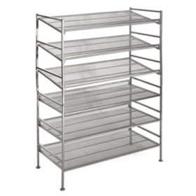 Seville Classics 3 Tier Mesh Multi Position Shoe Rack Sam S Club