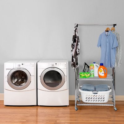 Greenway Home Products X-Large Stainless Steel Fold Away Laundry
