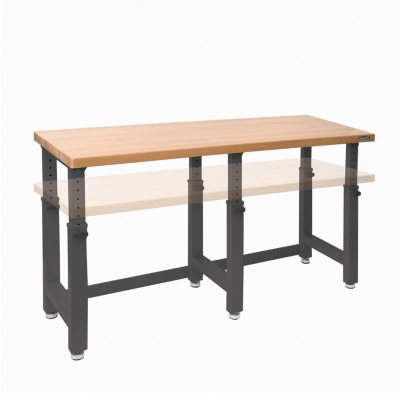 heavy duty solid wood workbench