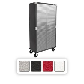 Seville Classics UltraHD Storage Cabinet, 36" W x 18" D x 72" H