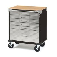 Seville Classics UltraHD 6-Drawer Rolling Cabinet