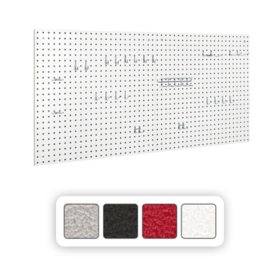 Seville Classics UltraHD 2-Piece Pegboard Set with 23 Piece Hook Assortment, 24" L x 24" W