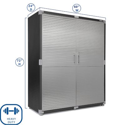Seville Classics® UltraHD® Extra-Wide MEGA Storage Cabinet , 60 W
