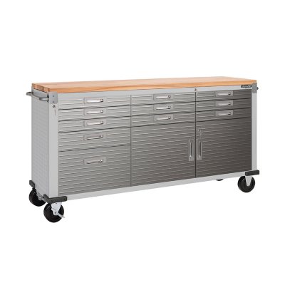 Mac Tools of Ashville - LIMITED TIME OFFER 😲 Purchase this purple Tech  Series tool box and get this work bench with a butcher block top for FREE.  That's a $1,049.99 value!