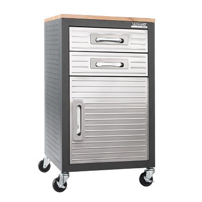 Seville Classics UltraHD 2-Door Rolling Cabinet - Sam's Club