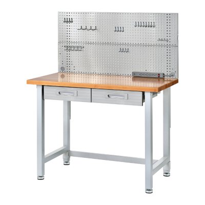 Seville Classics UltraHD Lighted Stainless Steel Top Workcenter