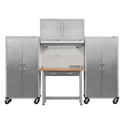 Ultra HD Mega Storage Cabinet - Stainless Steel