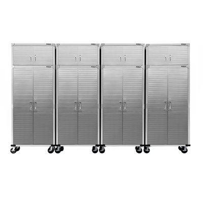 UltraHD® 4-Door Stackable Locker Cabinet – Seville Classics