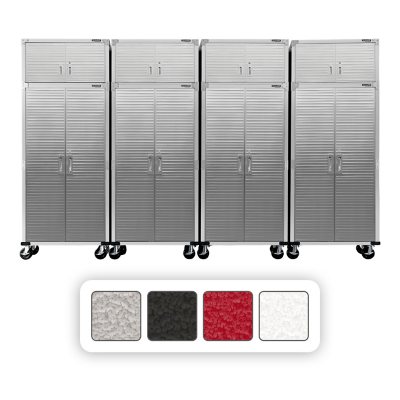 Seville Classics UltraHD 8-Piece Steel Garage Cabinet Storage Set