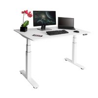 Seville Classics AIRLIFT® S3 54" Top Electric Height-Adjustable Standing Desk (Max. 51.4" H), Various Colors