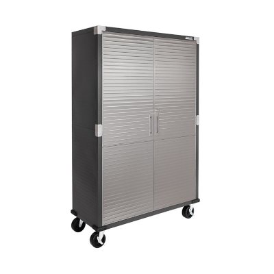 Seville Classics UltraHD Storage Cabinet - Graphite:- Graphite