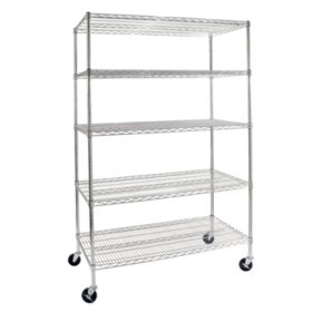 3-Tier Steel Wire Shelving – Seville Classics