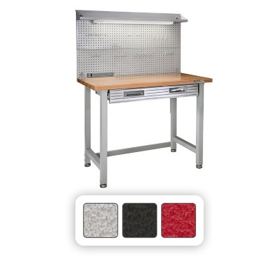Seville Classics UltraHD Commercial Heavy-Duty Workcenter, with Pegboard