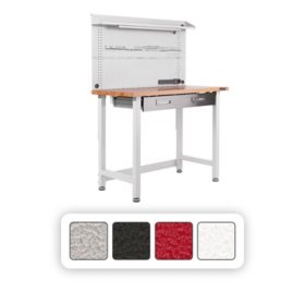Seville Classics UltraHD Lighted Workbench, 48" W x 24" D x 65.5" H		