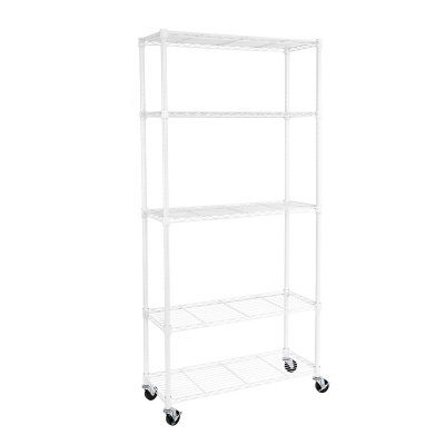 Seville Classics 5-Tier Steel Wire Shelving, 36” W x 14” D x 76” H - Sam's  Club