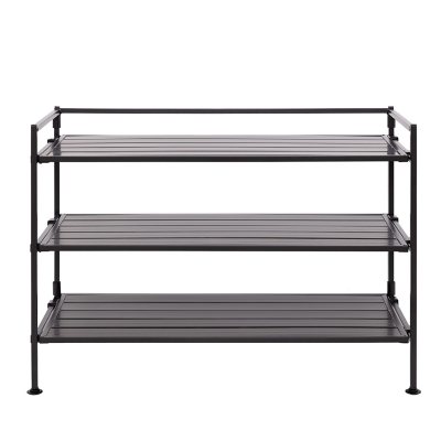 Seville Classics 3-Tier Resin Slat Shoe Rack, 26.5 W x 12.2 D x 19 H -  Sam's Club