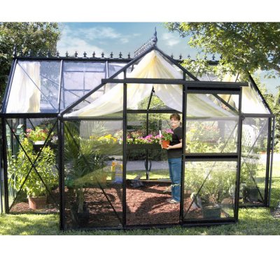 Junior Victorian All Glass Greenhouse Kit - 8' × 12½' - Sam's Club