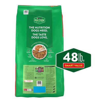 Purina Dog Chow Complete Adult Dry Dog Food, Chicken Flavor (48 lbs.) - Sam's  Club