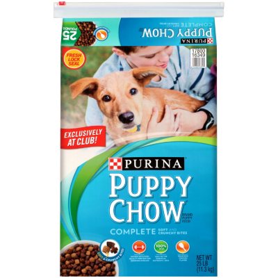 Purina Puppy Chow Soft & Crunchy Bites Dog Food (25 lbs.) - Sam's Club