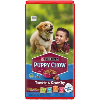 Purina Puppy Chow Tender \u0026 Crunchy Dry 