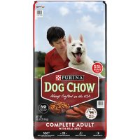 Purina Dog Chow Dry Dog Food, Complete Adult with Real Beef (55 lb.)