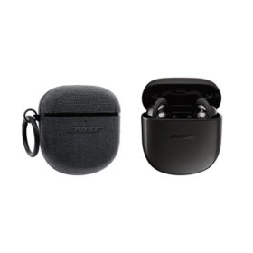 Bose QuietComfort Earbuds II w/ Protective Fabric Case Cover