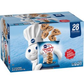 Pillsbury Soft Baked Mini Chocolate Chip Cookies, 1.5 oz., 28 pk.