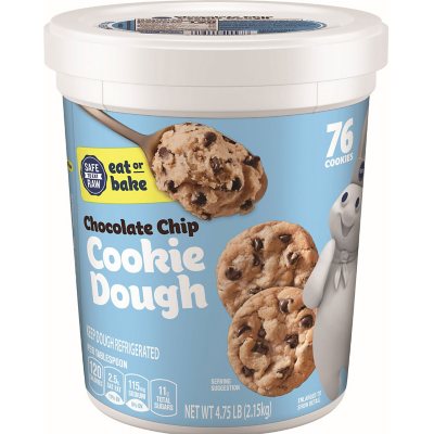 Pillsbury Chocolate Chip Cookie Dough Tub ( lbs.) - Sam's Club