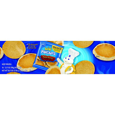 Pillsbury Mini Pancakes - Maple - 16 ct. - Sam's Club