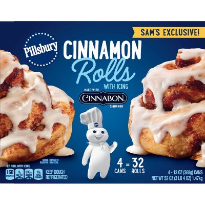 Pillsbury Crescent Rolls, Original (8 rolls per pk., 5 ct.) - Sam's Club