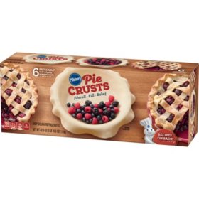 Pillsbury Rolled Pie Crust (6 ct.)