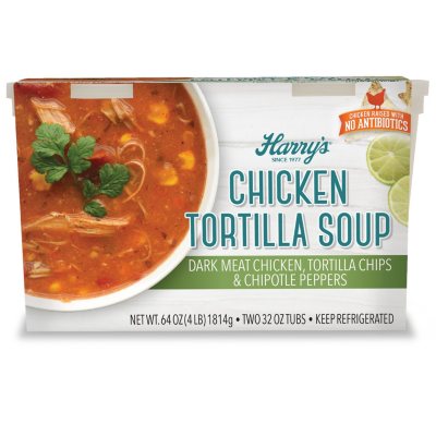 Harry S Chicken Tortilla Soup 4 Lbs Sam S Club